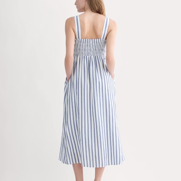 Everlane The Gauze Smock Dress, Striped, BASICALLY NEW! - Picture 5 of 5